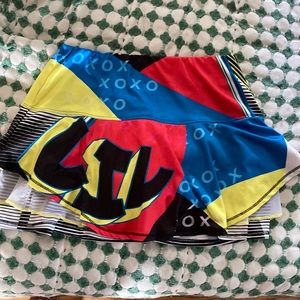 Lucky in love tennis skirt